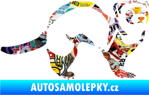 Samolepka Fretka 002 pravá Sticker bomb