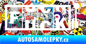 Samolepka Fuck kasino Sticker bomb