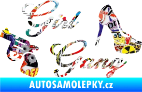 Samolepka Girl gang 002  Sticker bomb