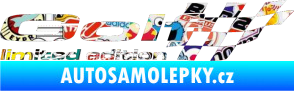Samolepka Golf limited edition pravá Sticker bomb