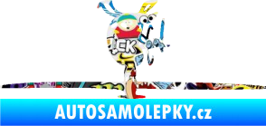 Samolepka Helikoptéra model 001 levá Sticker bomb
