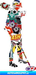 Samolepka Hledač pokladů 001 pravá Sticker bomb