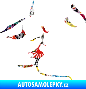 Samolepka Holčičí políbení pravá Sticker bomb