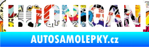 Samolepka Hoonigan nápis Sticker bomb