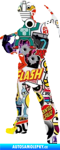 Samolepka Horník 001 levá Sticker bomb
