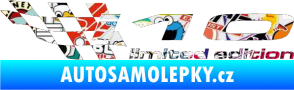 Samolepka i10 limited edition levá Sticker bomb