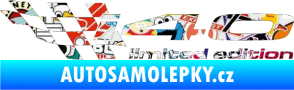 Samolepka i40 limited edition levá Sticker bomb