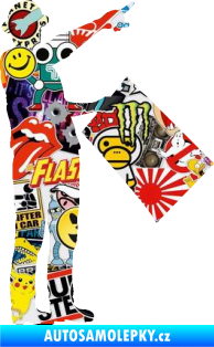 Samolepka Inženýr 001 pravá Sticker bomb