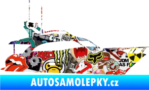 Samolepka Jachta 001 pravá Sticker bomb