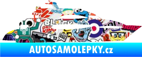Samolepka Jachta 002 pravá Sticker bomb