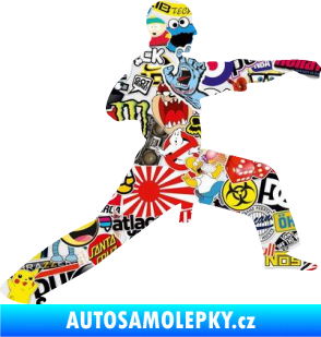 Samolepka Judo 001 pravá Sticker bomb