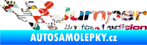 Samolepka Jumper limited edition levá Sticker bomb