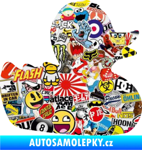 Samolepka Kachnička 001 pravá Sticker bomb
