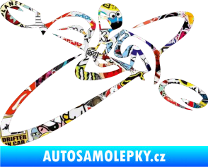 Samolepka Kajakář 001 levá Sticker bomb