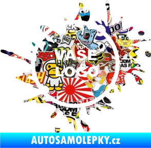Samolepka Kaňka znak pravá Sticker bomb