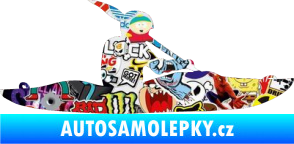 Samolepka Kanoista 003 pravá Sticker bomb