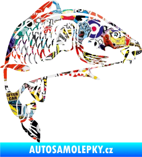 Samolepka Kapr 010 pravá Sticker bomb