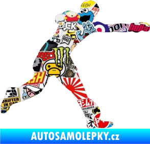 Samolepka Karate 004 pravá Sticker bomb
