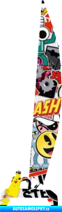 Samolepka Katamaran 001 levá Sticker bomb