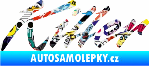 Samolepka Killer nápis Sticker bomb
