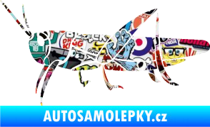 Samolepka Kobylka 002 levá Sticker bomb