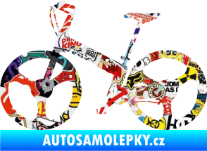 Samolepka Kolo 002 levá Sticker bomb
