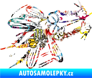 Samolepka Komár 002 pravá Sticker bomb