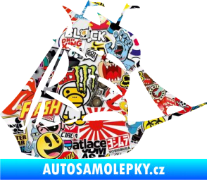 Samolepka Koráb 001 pravá Sticker bomb