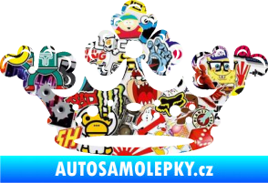 Samolepka Korunka 002 Sticker bomb