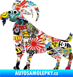 Samolepka Kozel 005 Sticker bomb