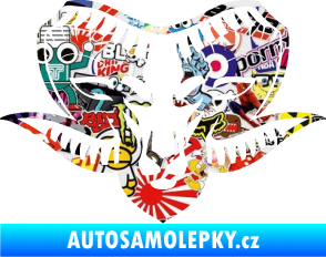 Samolepka Kozel 006 hlava Sticker bomb