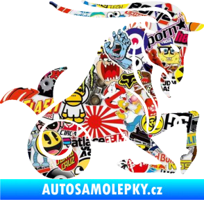 Samolepka Kozoroh 004 pravá Sticker bomb