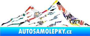 Samolepka Krajina hory 009 levá Sticker bomb