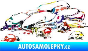 Samolepka Krajina kameny 001 Sticker bomb