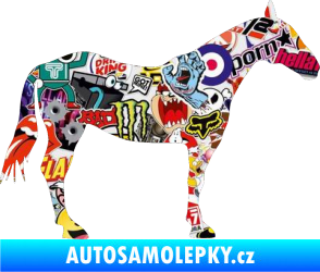 Samolepka Kůň 005 pravá Sticker bomb