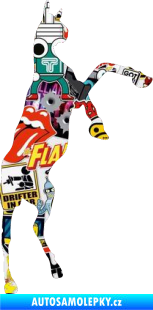 Samolepka Kůň 016 pravá Sticker bomb