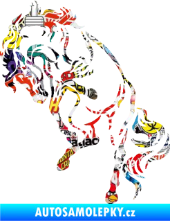 Samolepka Kůň 047 levá Sticker bomb