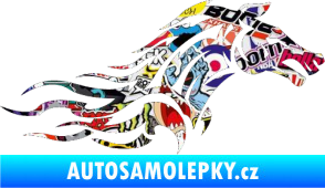 Samolepka Kůň 078 pravá Sticker bomb