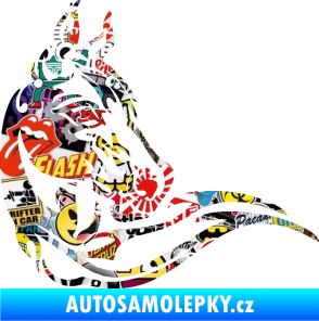 Samolepka Kůň 085 pravá Sticker bomb