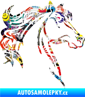 Samolepka Kůň 100 pravá Sticker bomb