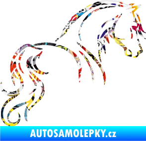 Samolepka Kůň 104 pravá Sticker bomb