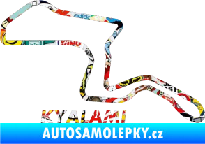 Samolepka Okruh Kyalami Sticker bomb