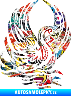 Samolepka Labuť 002 pravá Sticker bomb