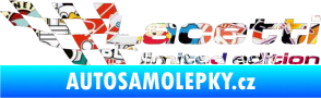 Samolepka Lacetti limited edition levá Sticker bomb