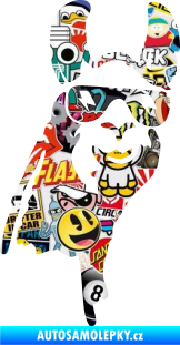 Samolepka Lama 003 pravá Sticker bomb