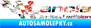Samolepka Lancia limited edition levá Sticker bomb