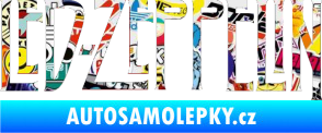Samolepka Led Zeppelin Sticker bomb