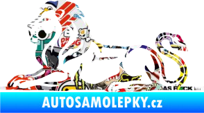 Samolepka Lev 010 levá Sticker bomb