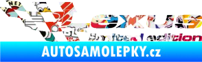 Samolepka Lexus limited edition levá Sticker bomb