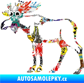 Samolepka Los 005 levá Sticker bomb